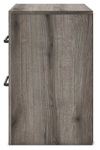 Graystorm Twin Panel Bed with Storage, Dresser, Mirror, Chest and Nightstand