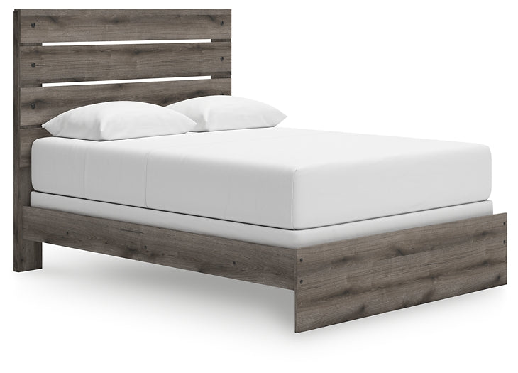 Graystorm Queen Panel Bed, Dresser and Mirror