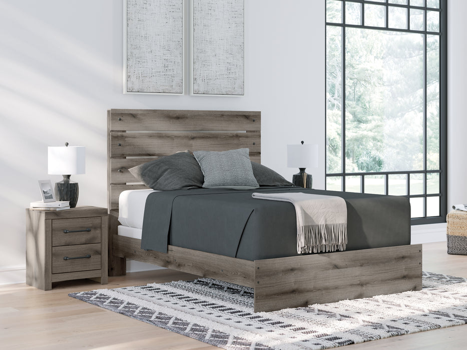 Graystorm Queen Panel Bed, Dresser and Mirror