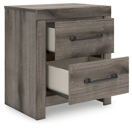 Graystorm Twin Panel Storage Bed, Dresser, Mirror, Chest and Nightstand