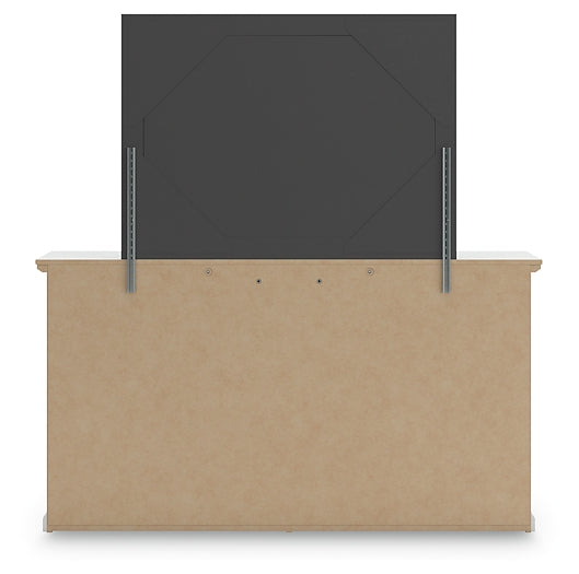 Bostwick Shoals King Panel Bed, Dresser, Mirror, Chest and Nightstand