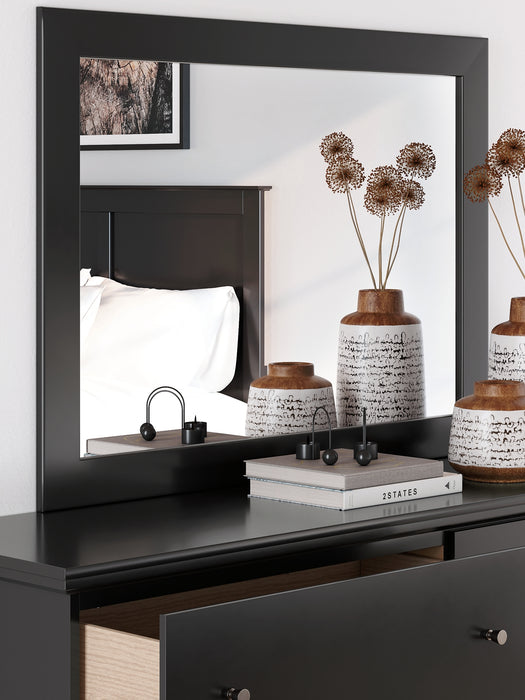 Maribel Twin Panel Bed, Dresser, Mirror and Nightstand