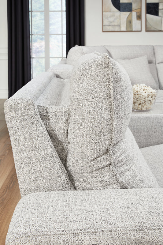 Modmax II 7-Piece Power Reclining Sectional with Chaise and Audio Consoles