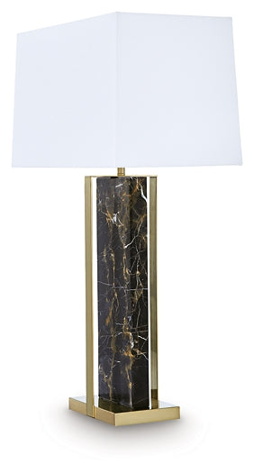 Ashley Express - Neonish Marble Table Lamp (1/CN)