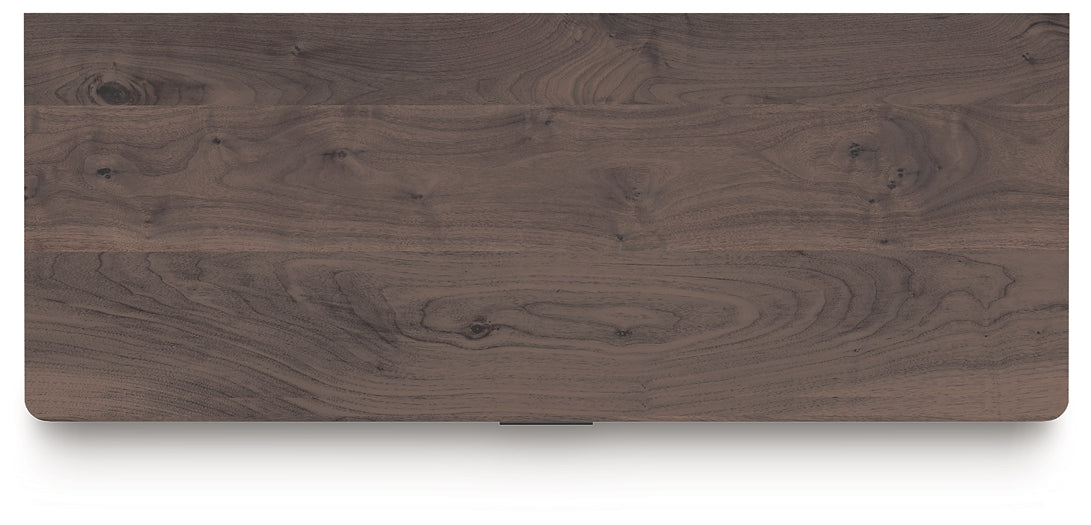 Pamytta Queen Upholstered Panel Platform Bed, Dresser, Mirror, Chest and Nightstand