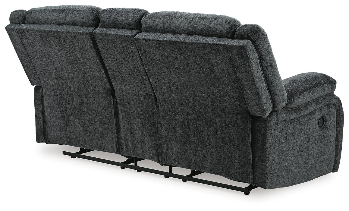 Draycoll DBL Rec Loveseat w/Console