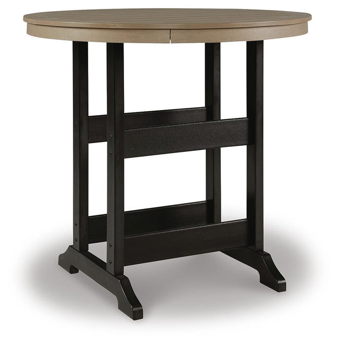 Ashley Express - Fairen Trail Round Bar Table w/UMB OPT