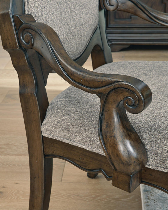 Ashley Express - Maylee Dining UPH Arm Chair (2/CN)