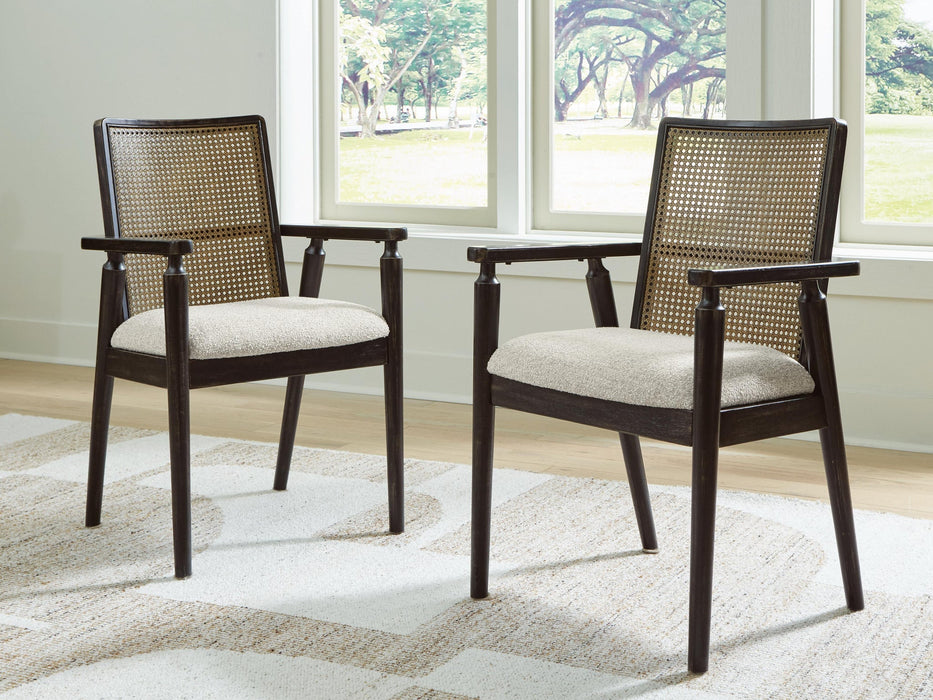Ashley Express - Galliden Dining UPH Arm Chair (2/CN)