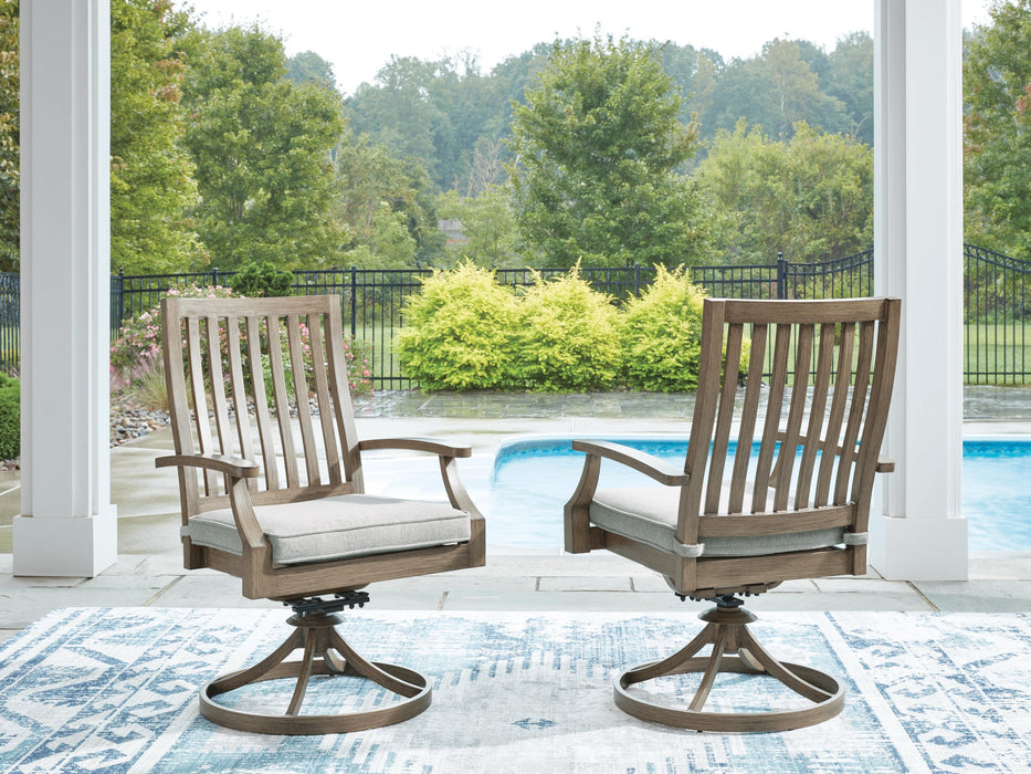 Ashley Express - Rainier Ranch Swivel Chair w/Cushion (2/CN)