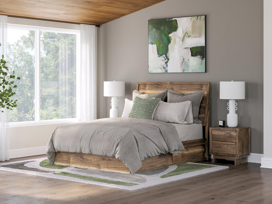 Ashley Express - Chirason Queen Panel Bed with Storage