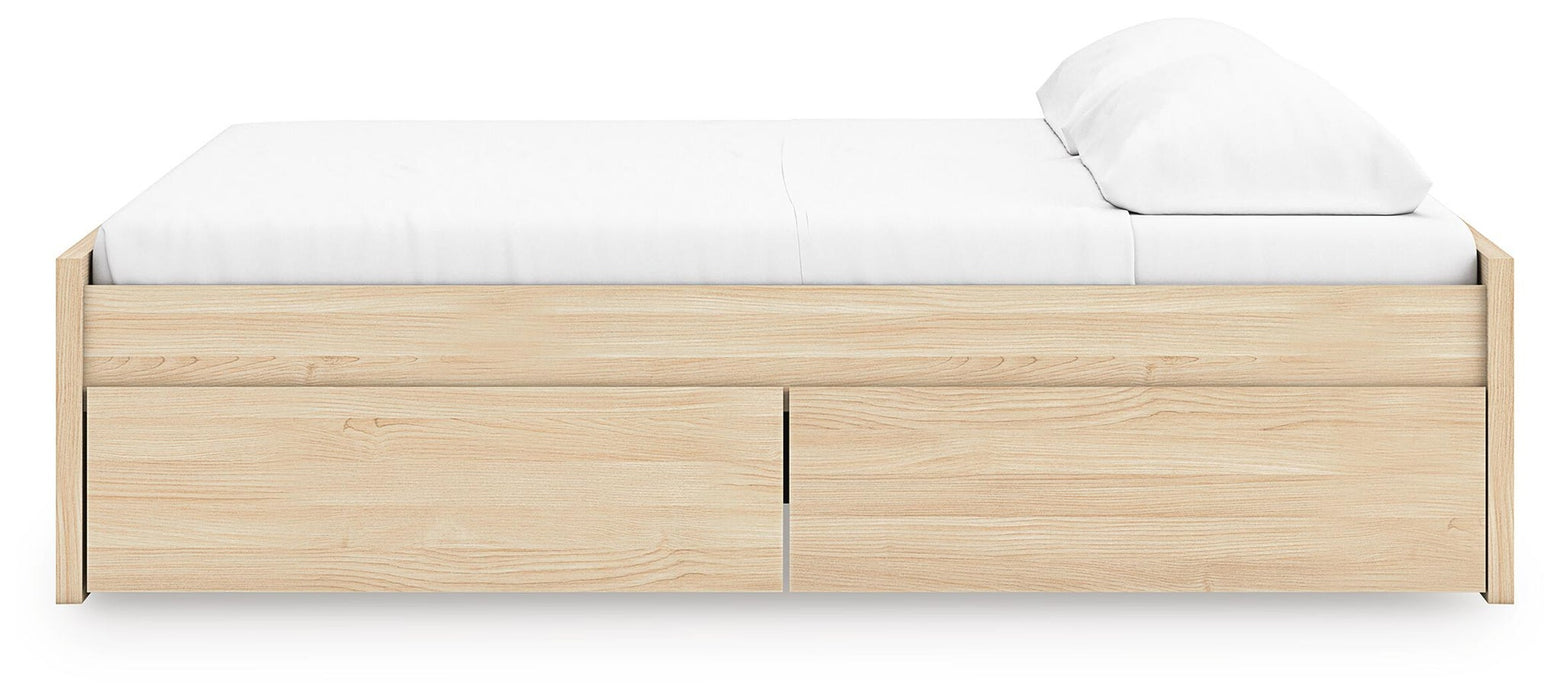 Ashley Express - Onita King Platform Bed with 2 Side Storage