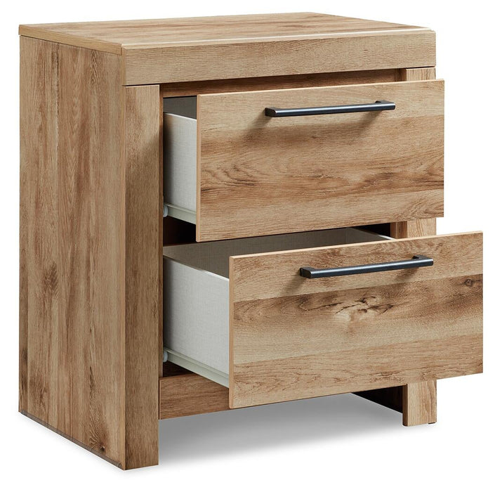 Hyanna Full Panel Headboard, Dresser, Mirror, Chest and Nightstand