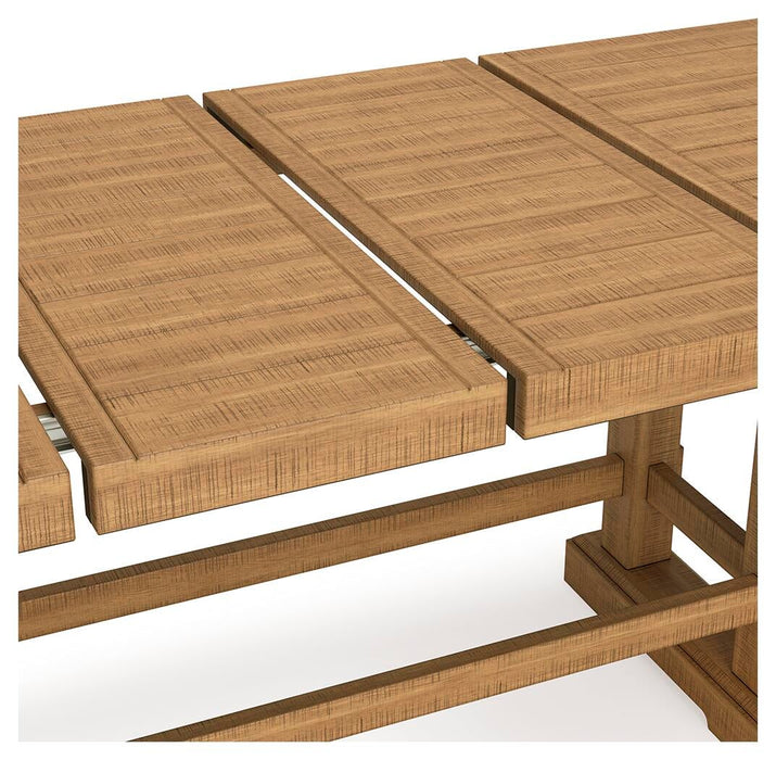 Havonplane Counter Height Dining Table and 8 Barstools