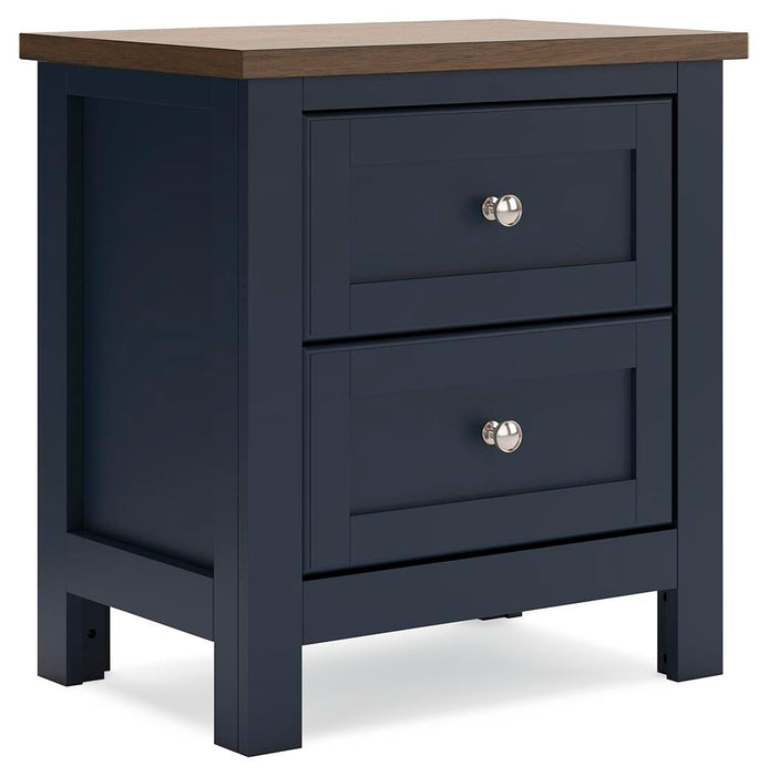 Landocken Full Panel Bed, Dresser, Mirror and Nightstand