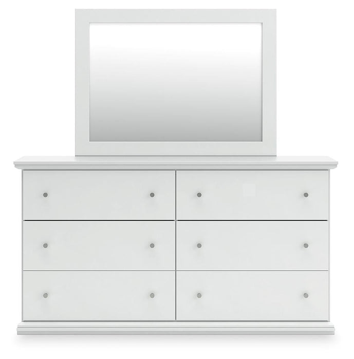 Bostwick Shoals Queen Panel Bed, Dresser, Mirror and Nightstand