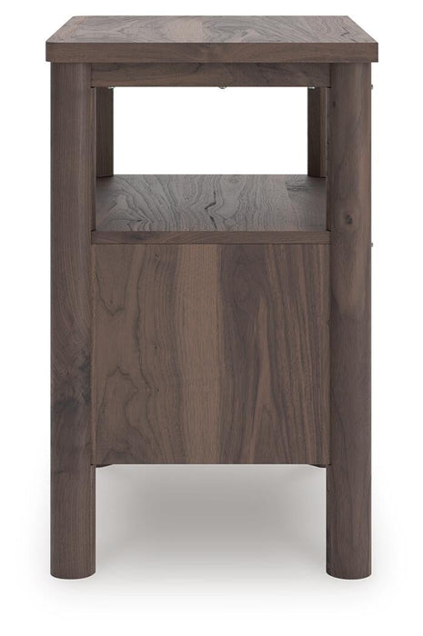 Pamytta Full Panel Platform Bed, Dresser, Mirror and Nightstand
