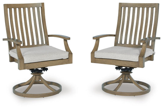 Ashley Express - Rainier Ranch Swivel Chair w/Cushion (2/CN)