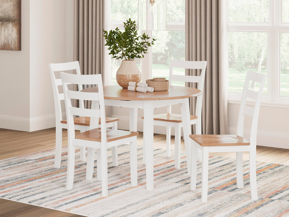 Ashley Express - Gesthaven Dining Table and 2 Chairs