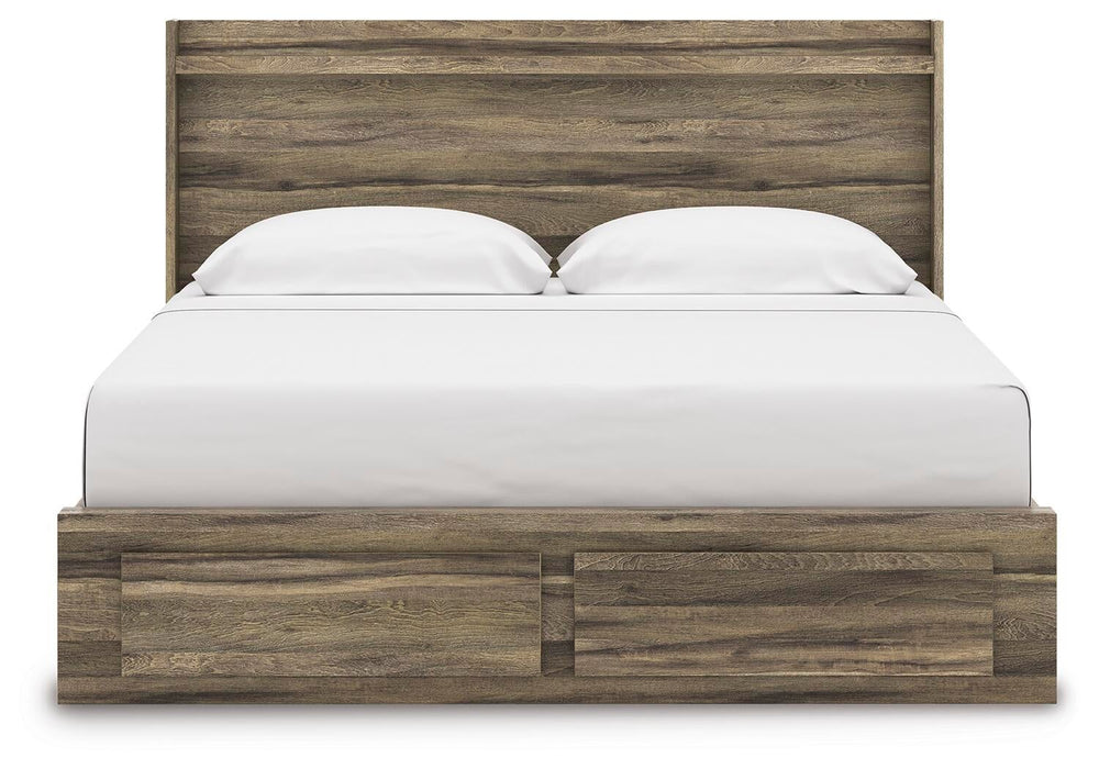 Elbrim King Panel Storage Bed
