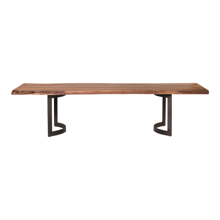Bent - Large Dining Table - Natural Stain