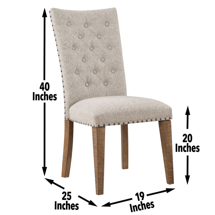 Riverdale - Side Chair (Set of 2) - Oatmeal