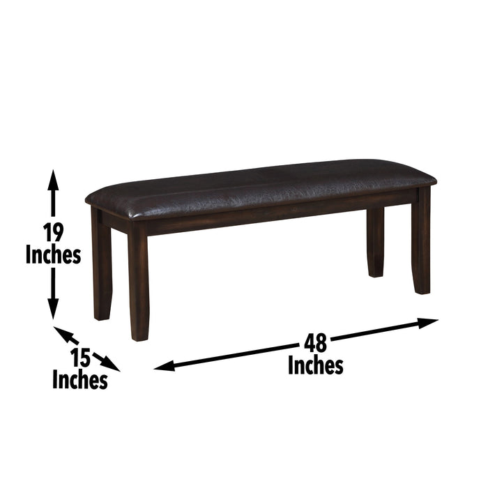 Ally - Bench - Antique Charcoal