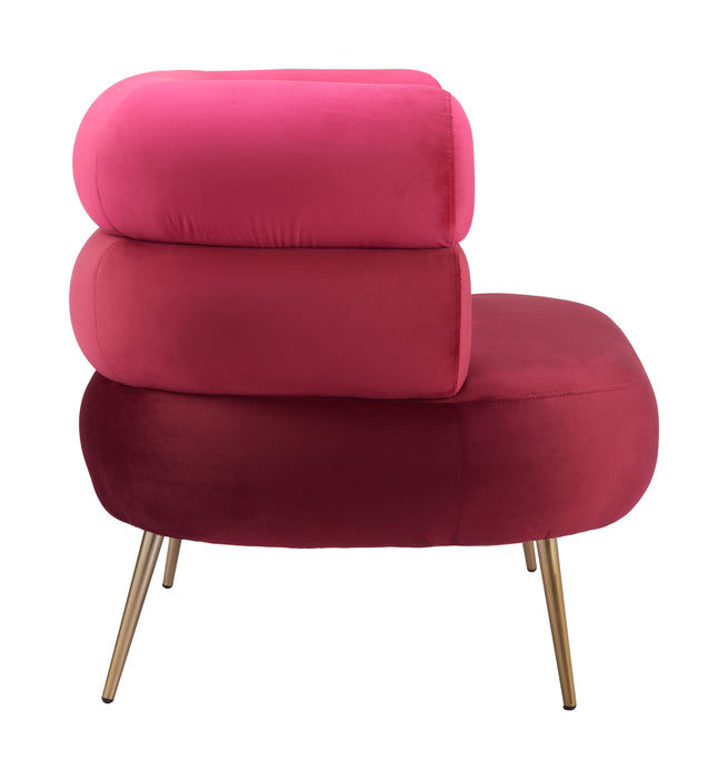 Arish - Accent Chair - Red