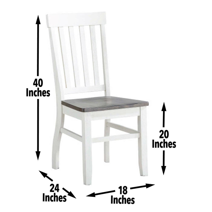 Caylie - Side Chair (Set of 2) - White