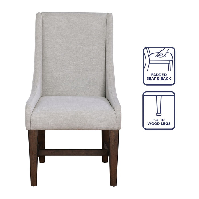 Auburn - Arm Chair (Set of 2) - White