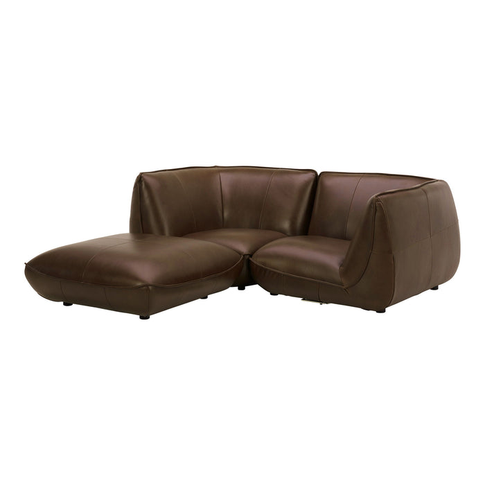 Zeppelin - Nook Modular Leather Sectional