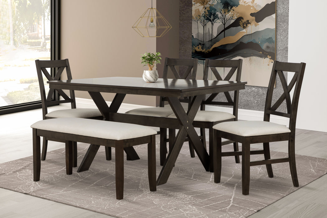 Meadows - Dining Table - Charcoal