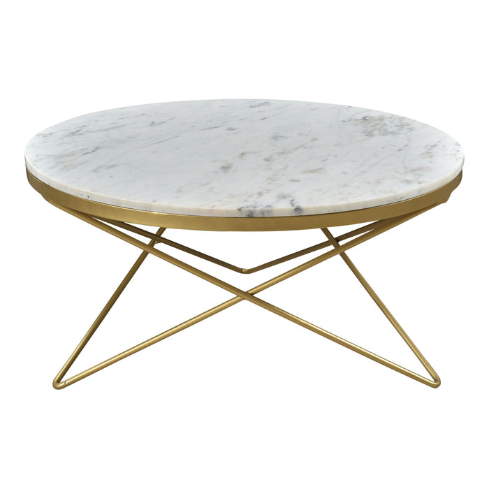 Haley - Coffee Table - Gold