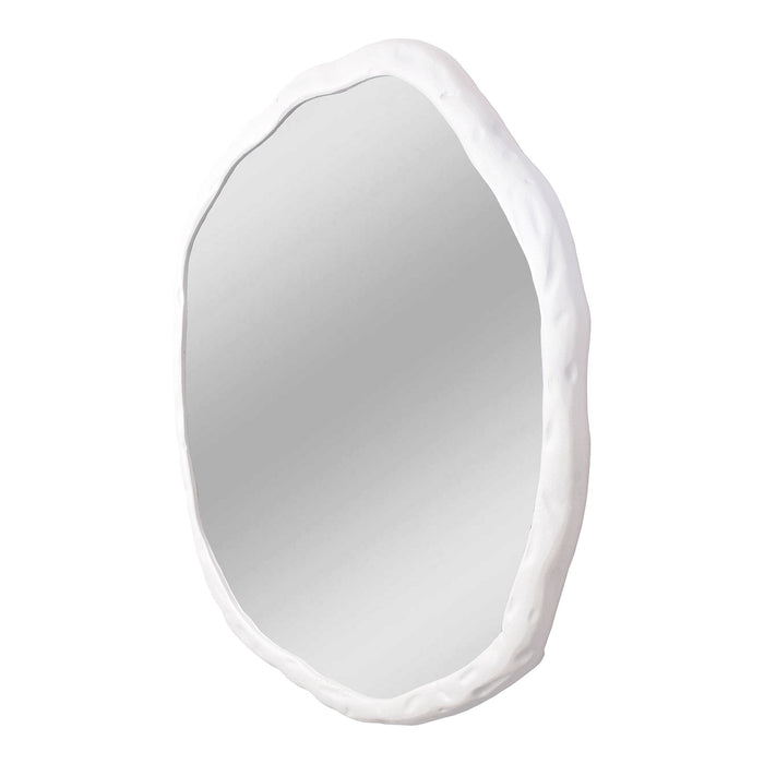 Foundry - Large Mirror - Pearl Silver