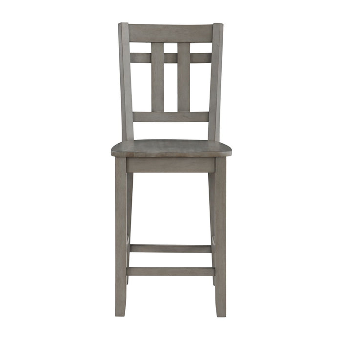 Toscana - Counter Chair (Set of 2) - Dark Gray