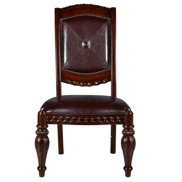 Antoinette - Side Chair (Set of 2) - Dark Brown